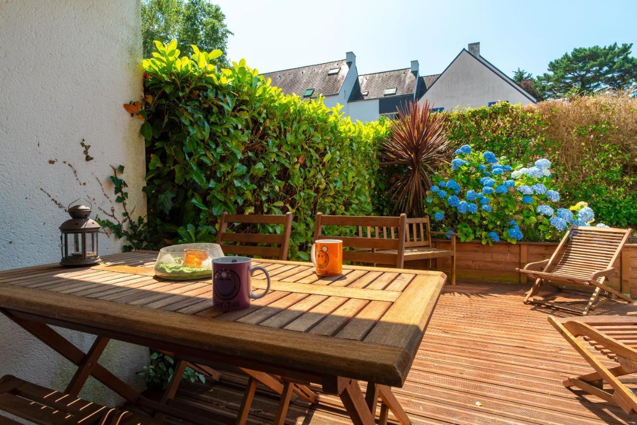 Les Cormorans - Appt En Rdc Avec Jardin Apartment Benodet Exterior photo